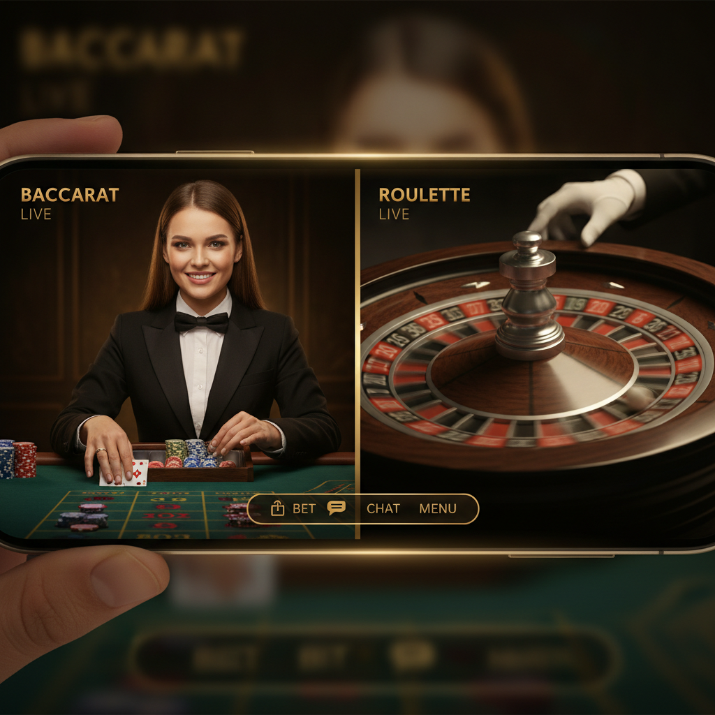Illustration: Elite Prime Live Dealer Games: Beginner's Guide to Baccarat and Roulette